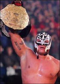 Единоборства: Rey Mysterio vs  Alex Rileу Wolrd Heavyweight Championship