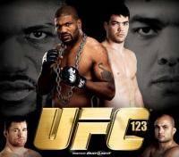 Единоборства: UFC 123  Rampage vs  Machida 20 ноября