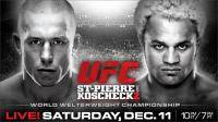 Единоборства: UFC 124   St  Pierre vs  Koscheck 2